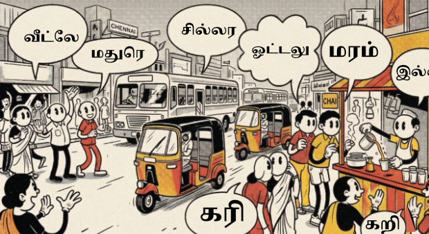 Why Spoken and Written Tamil Sound Different