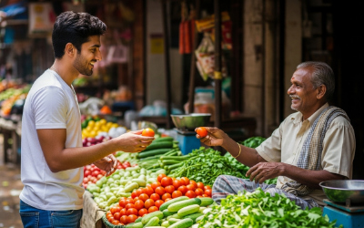 An image representing daily life in Tamil Nadu.